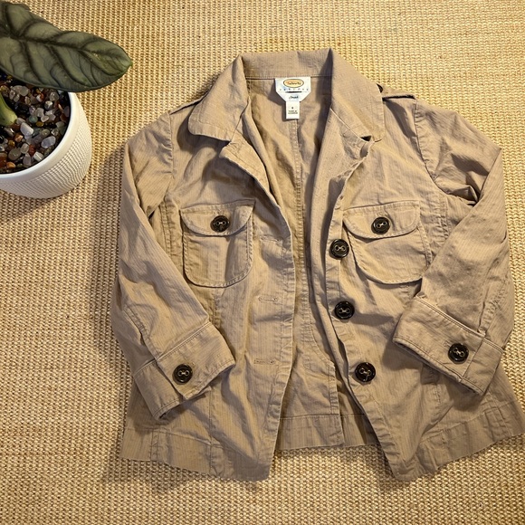 Beige cargo jacket Talbots - Picture 1 of 7